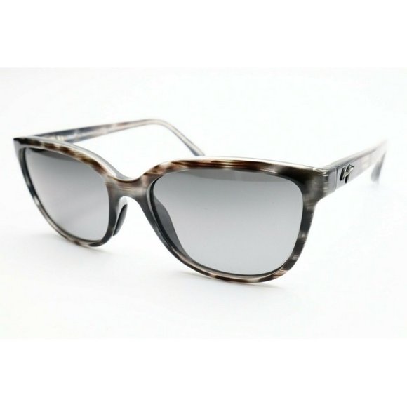 Maui Jim MJ-758-11S Tortoise Gray Cat Eye Sunglasses Gray Polarized Lenses 54mm main image 6